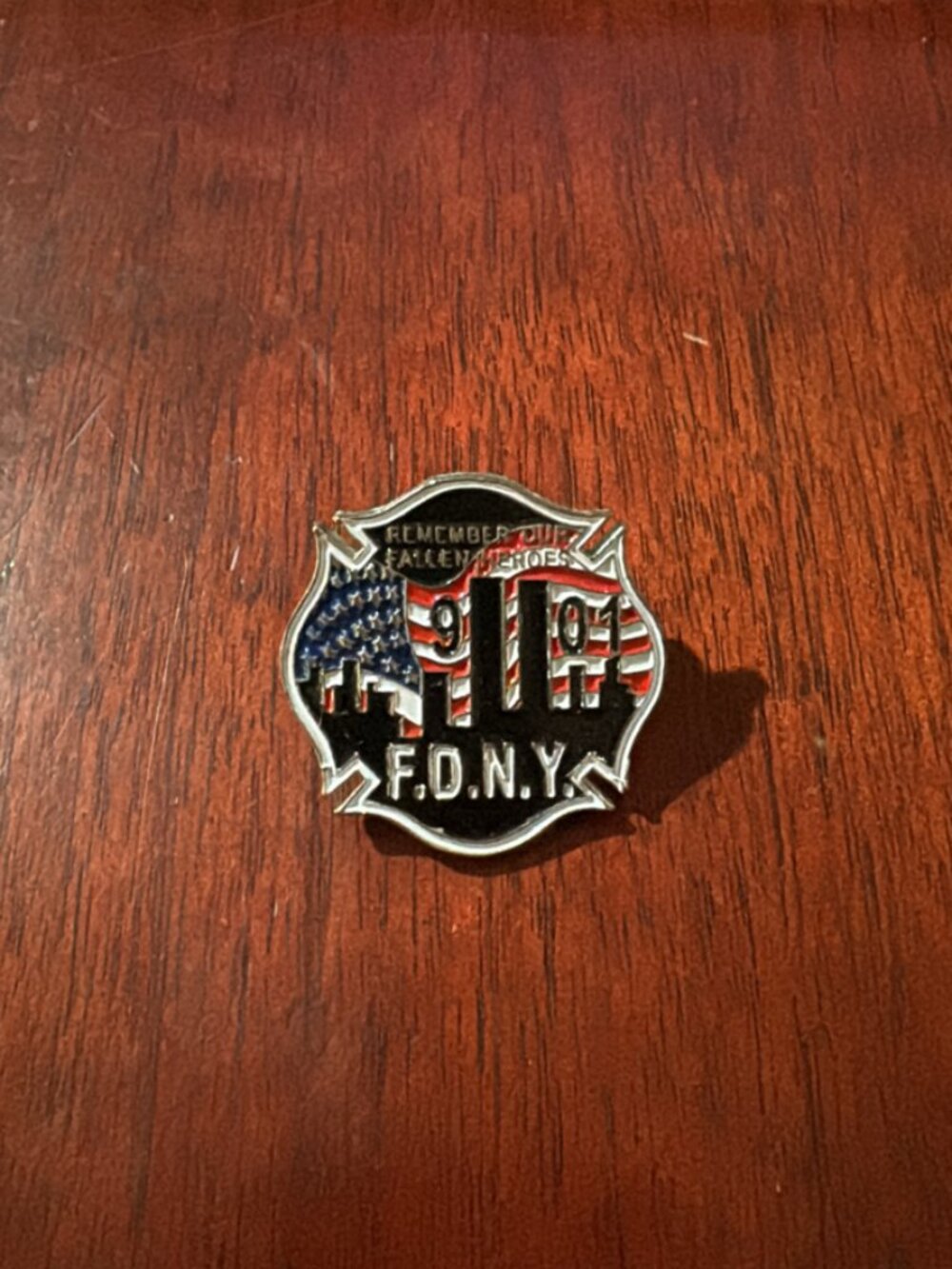 FDNY 9/11 Memorial Pin – Remember Our Fallen Heroes